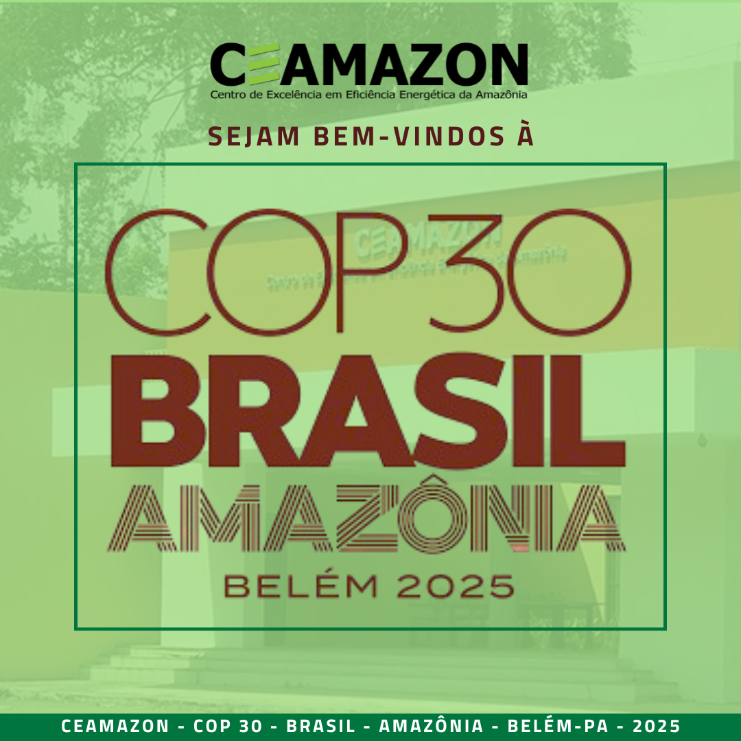 Imagem da notícia: | CEAMAZON NA COP 30 | CEAMAZON AT COP 30  🌍
